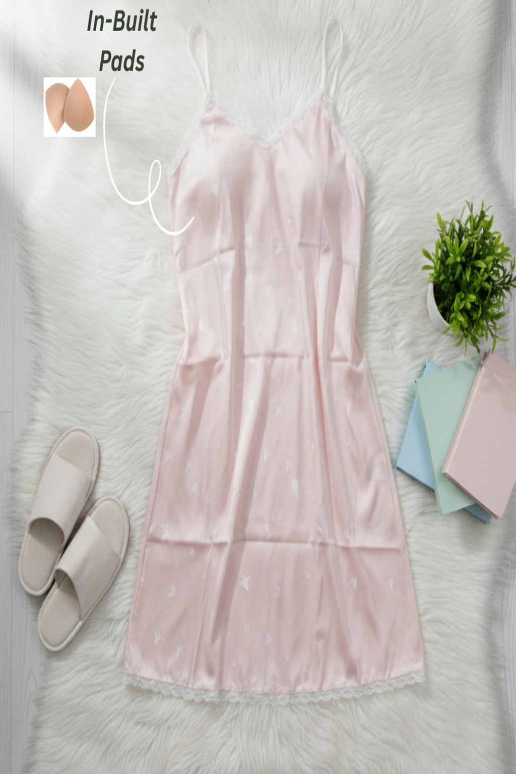 Rosé Reverie Mini Dress