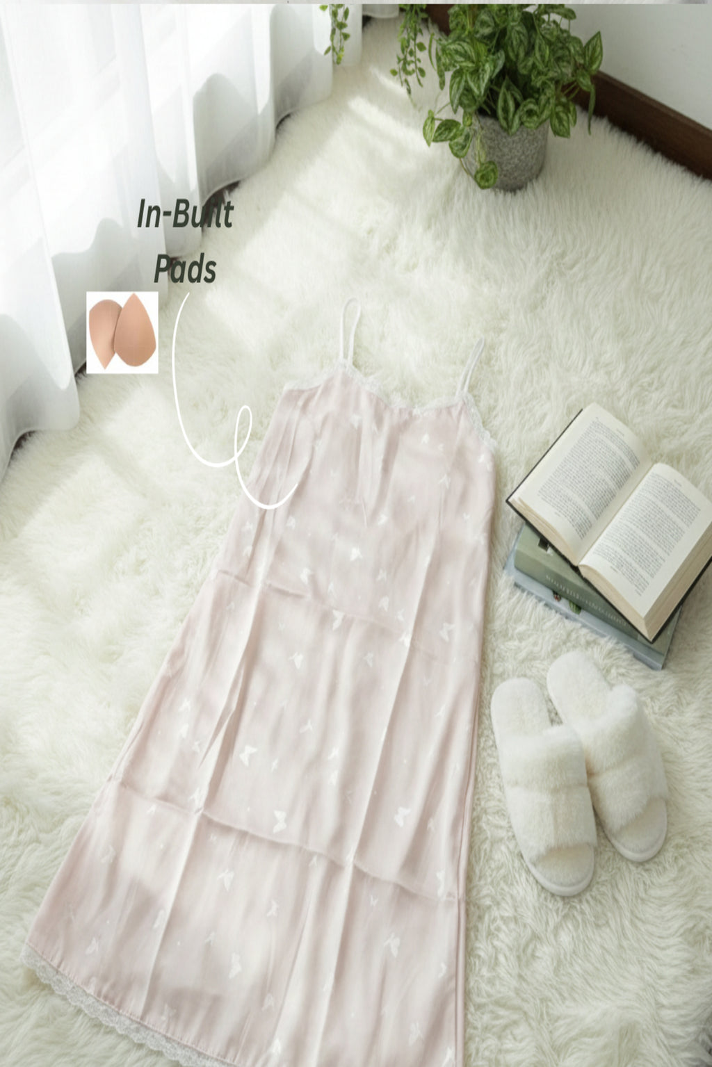 Rosé Reverie Mini Dress