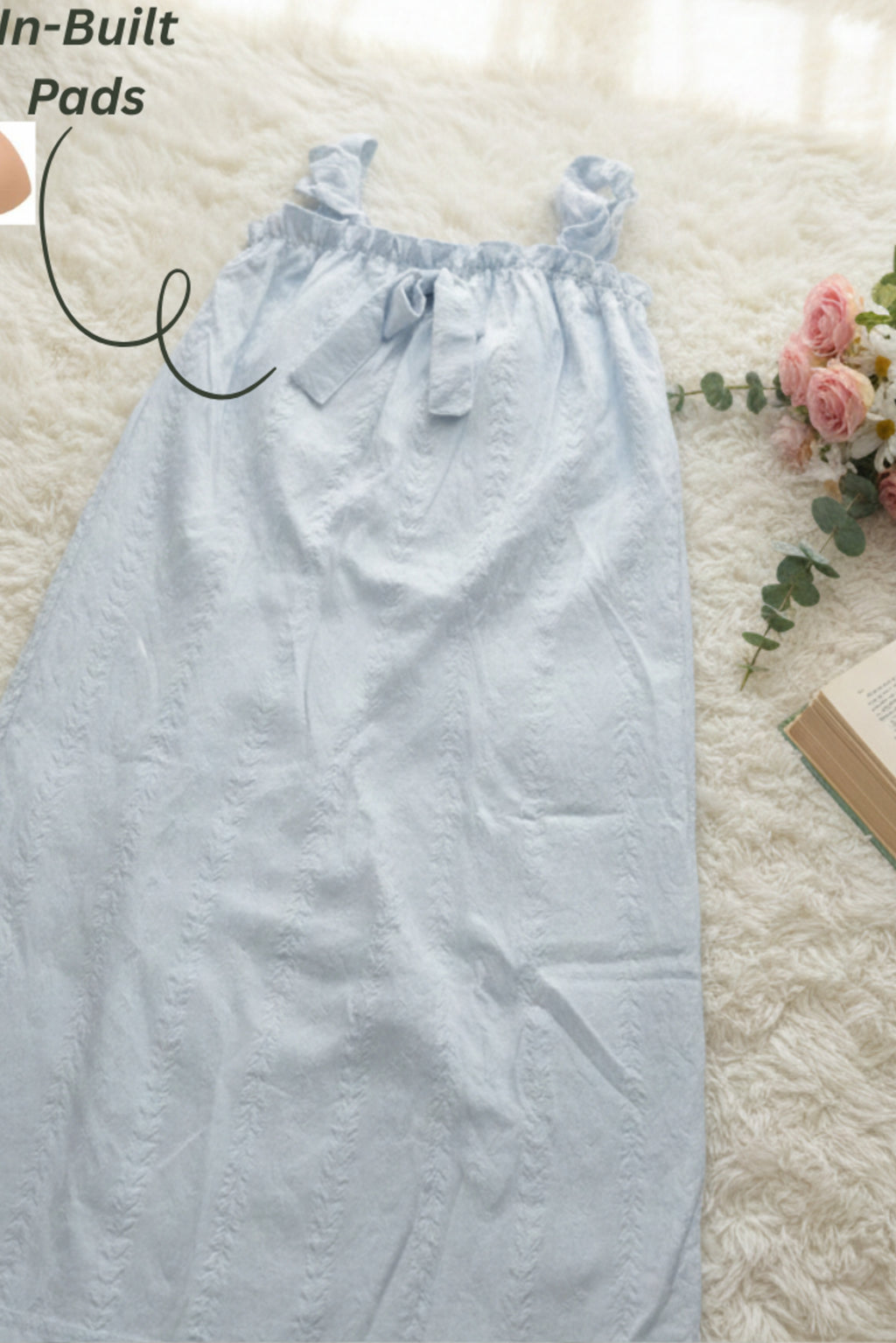 Blue Breeze Braless Dress