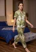 Braless Modal Silk Pajama Set